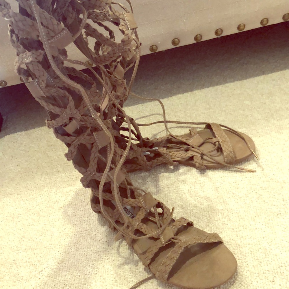 Steve Madden -Gladiator Shoe - size 6